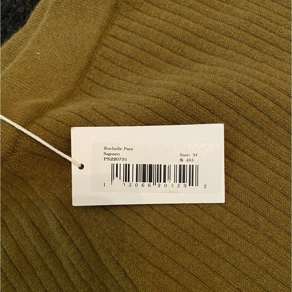 NWT Ulla Johnson Rochelle Merino Wool & Cashmere Pants in Saguaro Medium - Picture 5 of 10